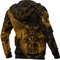 Viking Odin Tattoo Gold Version Wolf Hoodie Viking Hoodie For Men Women
