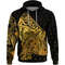 Fenrir Gold Hoodie Viking Hoodie For Men Women