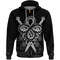 Jormungandr and Valknut Zip Hoodie Viking Hoodie For Men Women