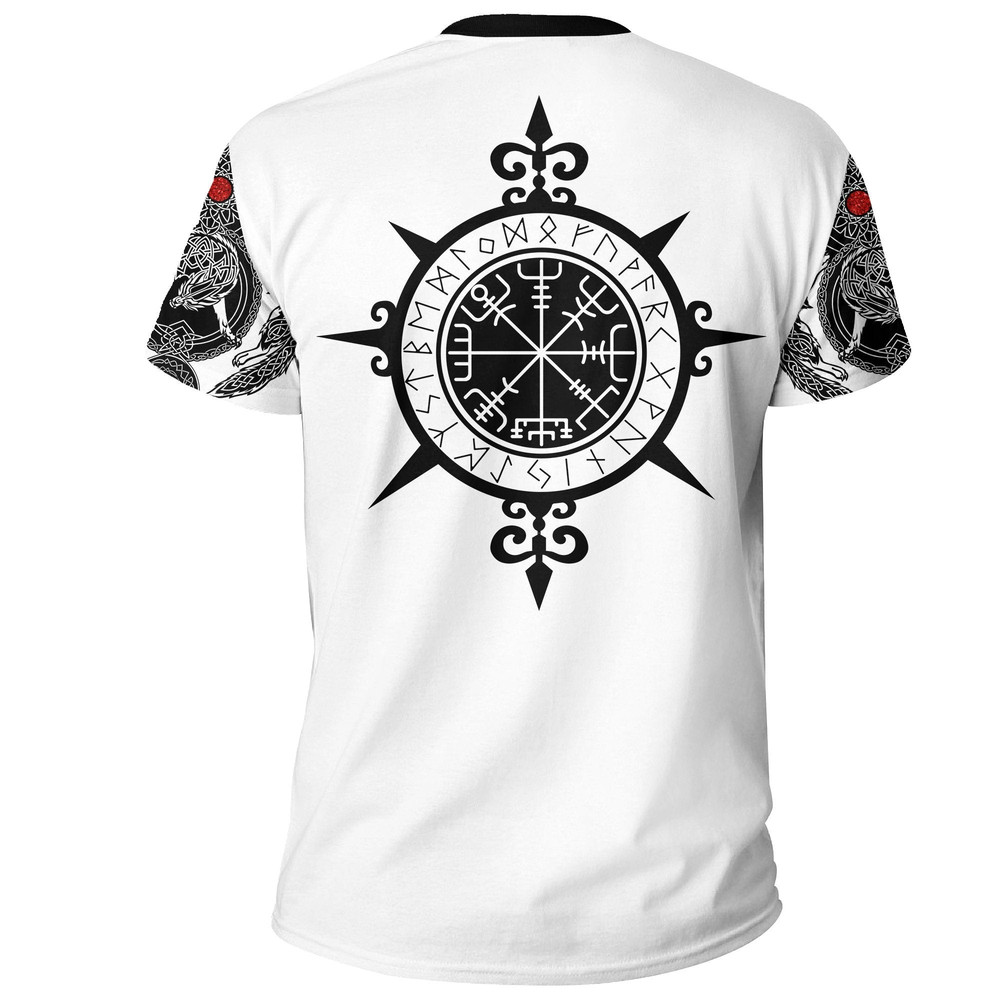 Tattoo All Over Print Viking T Shirt For Men Women
