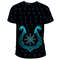 Aegishjalmur Helm Of Awe Blue Edition Viking T Shirt For Men Women