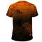 Skoll And Hati Orange Viking T Shirt For Men Women
