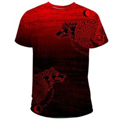 skoll and hati, viking t shirt for men women 4