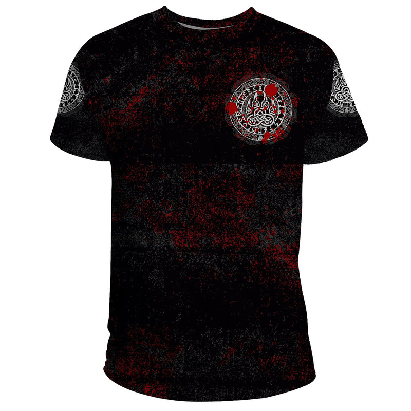 Viking Bear Claws Blood Tattoo Viking T Shirt For Men Women