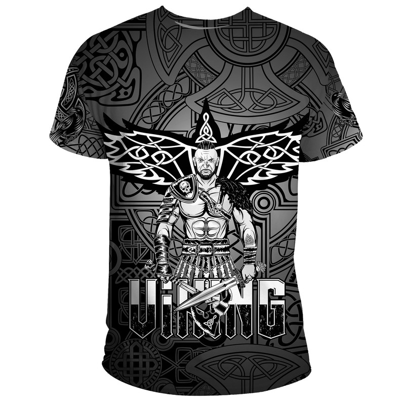 Celtic Warrior Viking T Shirt For Men Women