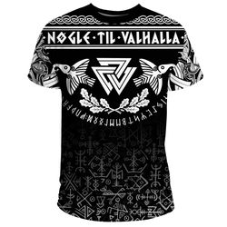 valhalla and warrior, viking t shirt for men women