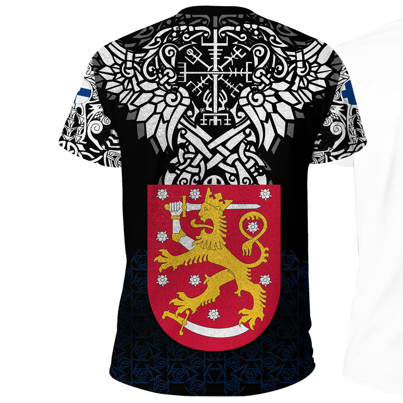 Finland Viking Symbol Viking T Shirt For Men Women