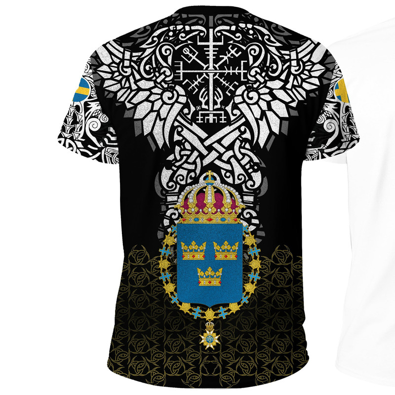Sweden Viking Symbol Viking T Shirt For Men Women