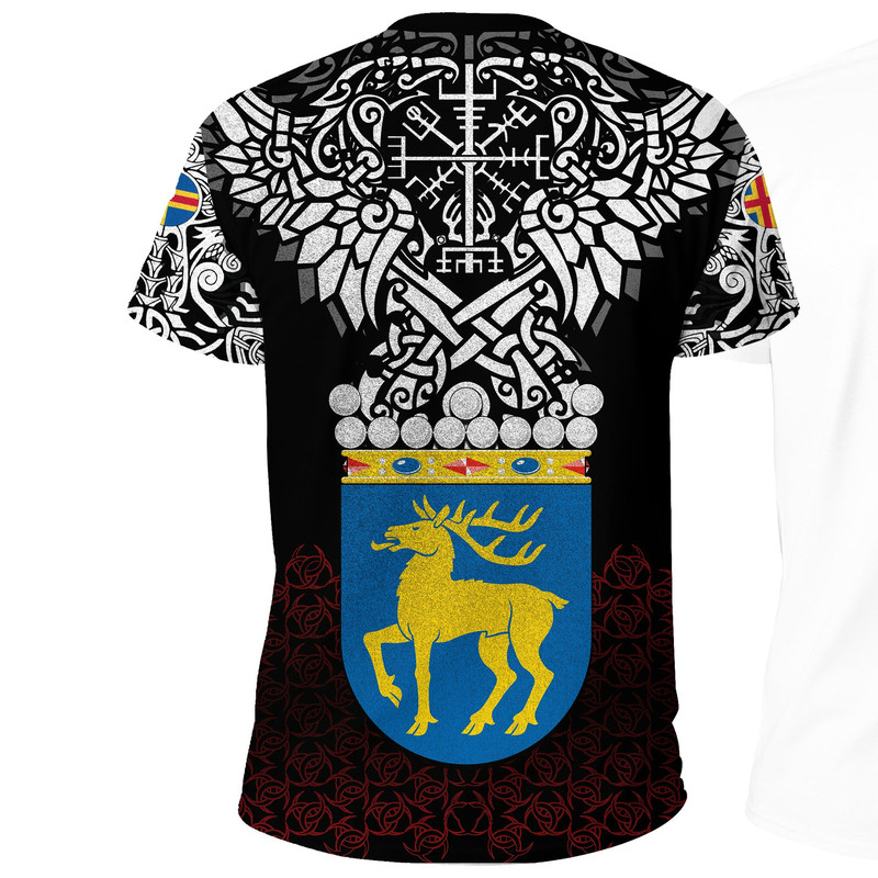 Aland Viking Symbol Viking T Shirt For Men Women