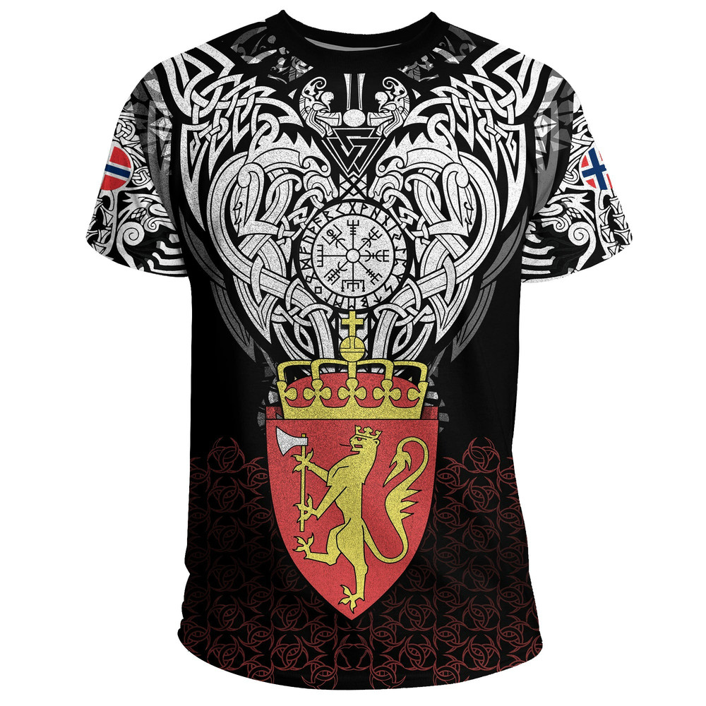 Norway Viking Symbol Viking T Shirt For Men Women