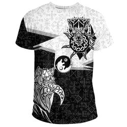 skoll and hati new style, viking t shirt for men women 1