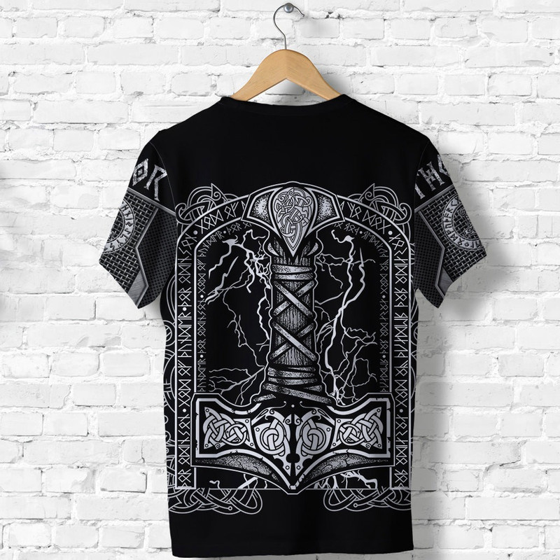 Thor And Hammer Viking T Shirt For Men Women