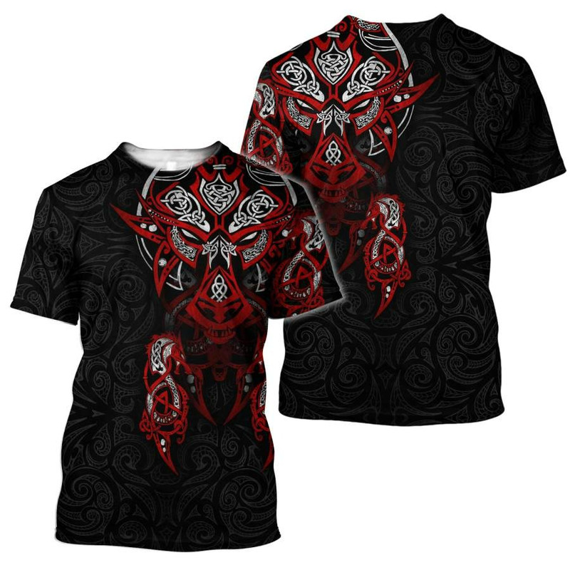 Viking Tattoo Dragon TShirt Viking T Shirt For Men Women