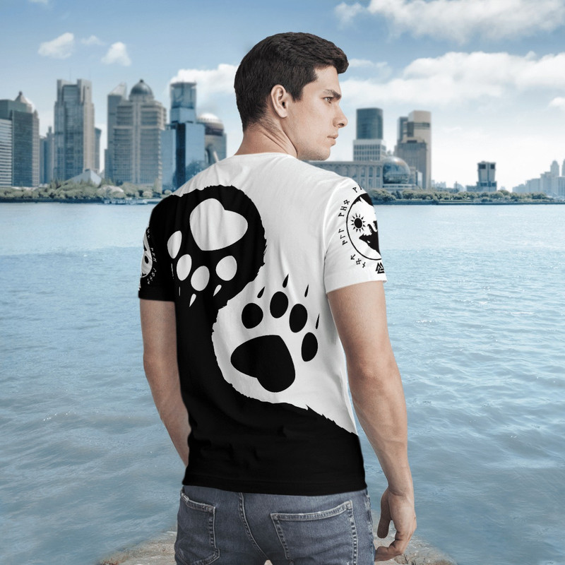 SKOLL AND HATI Viking TShirt Viking T Shirt For Men Women