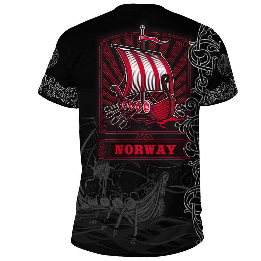 Viking Drakkar Warship Norway TShirt Viking T Shirt For Men Women