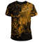Viking Odin Tattoo Gold Version TShirt Viking T Shirt For Men Women