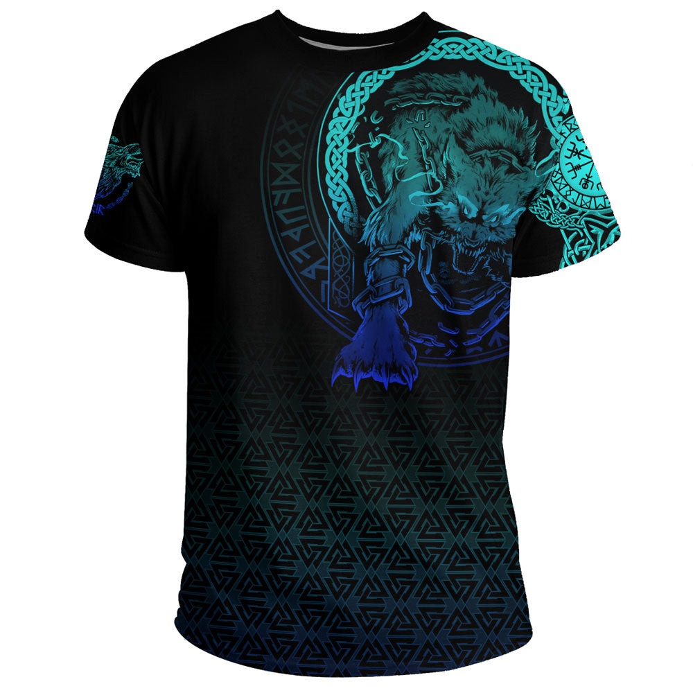 Viking Fenrir Norse 3D Special Tshirt Viking T Shirt For Men Women