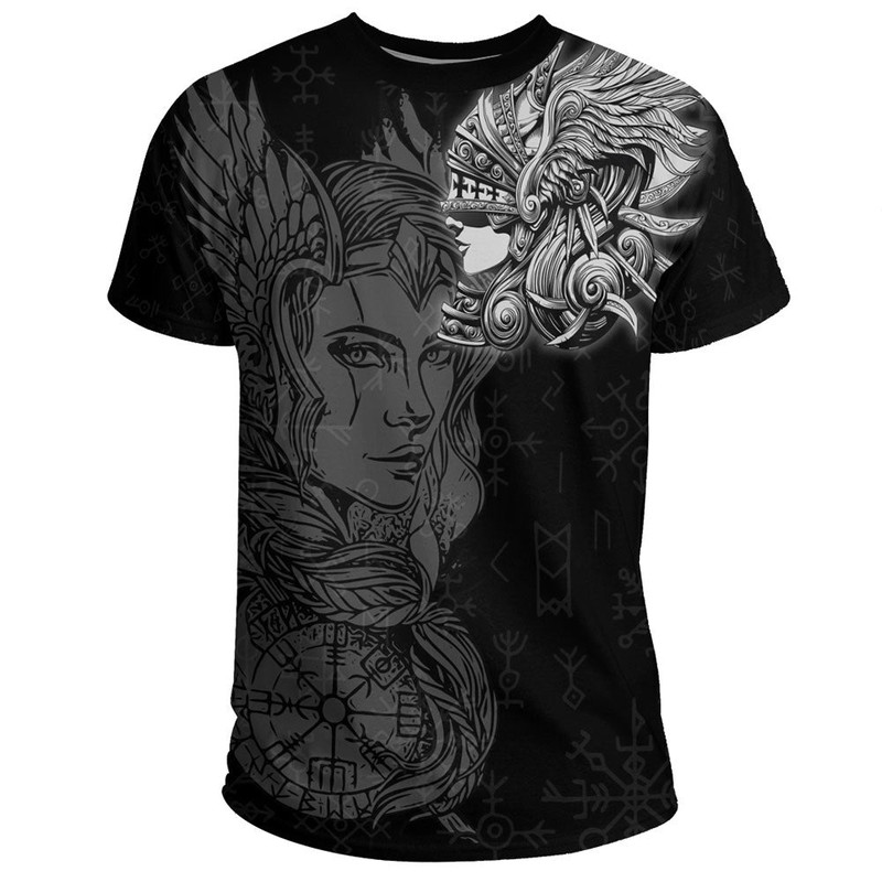 Viking Valkyrie TShirt Viking T Shirt For Men Women