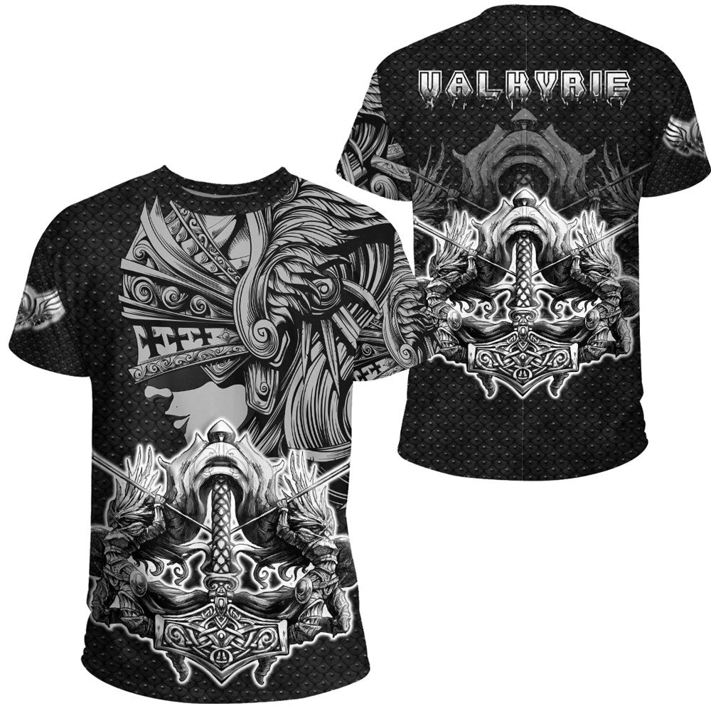 Valkyrie Metal TShirt Viking T Shirt For Men Women