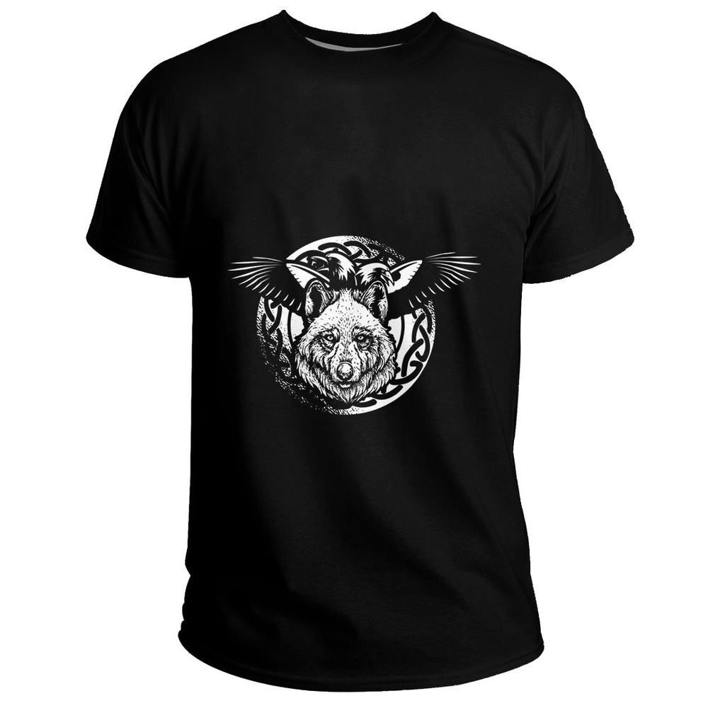 Custom Nordic Basic TShirt Viking T Shirt For Men Women