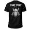 Custom Vintage Skull And Axe Wing Monochrome Basic TShirt Viking T Shirt For Men Women