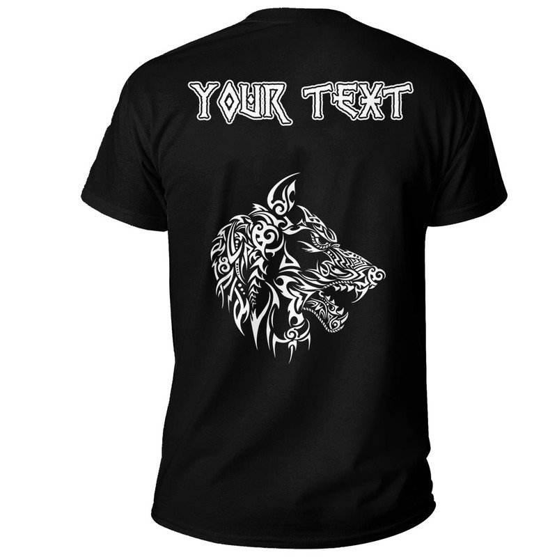 Custom VIKING CELTIC FENRIR WOLF OF ODIN VIKING Basic TShirt Viking T Shirt For Men Women