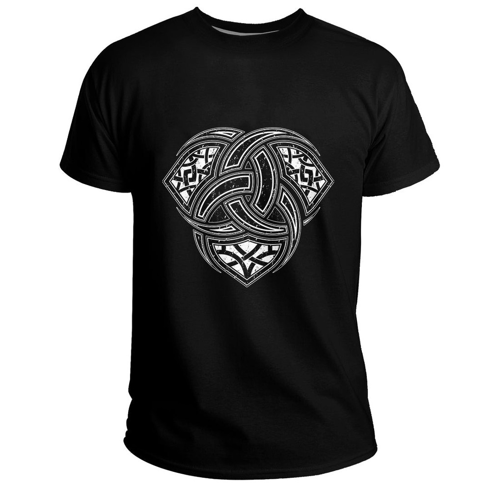 Custom Triple Horn of Odin Basic TShirt Viking T Shirt For Men Women
