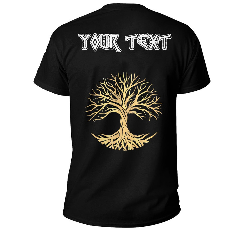 Custom Tree Of Life Celtic Celtic Viking Knotwork Basic TShirt Viking T Shirt For Men Women
