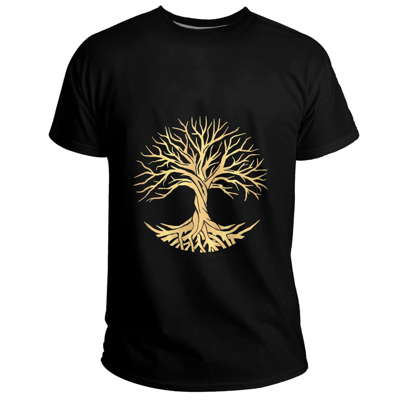 Custom Tree Of Life Celtic Celtic Viking Knotwork Basic TShirt Viking T Shirt For Men Women