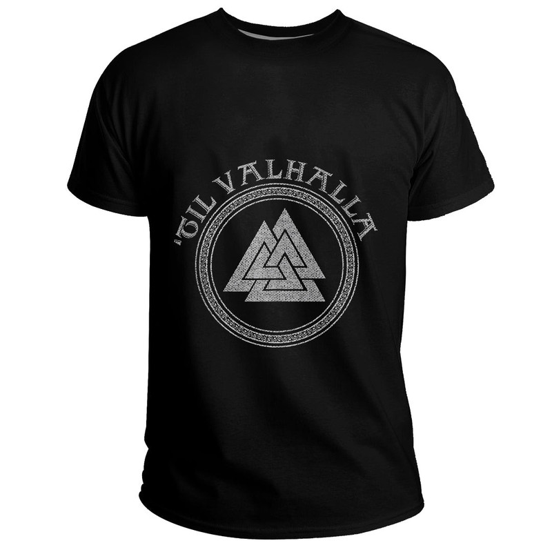 Custom Til Valhalla Nordic Viking Warrior Norse Viking Basic TShirt Viking T Shirt For Men Women