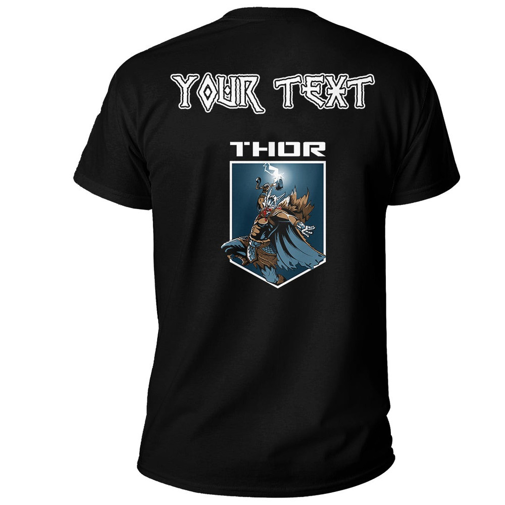 Custom Thor Basic TShirt Viking T Shirt For Men Women