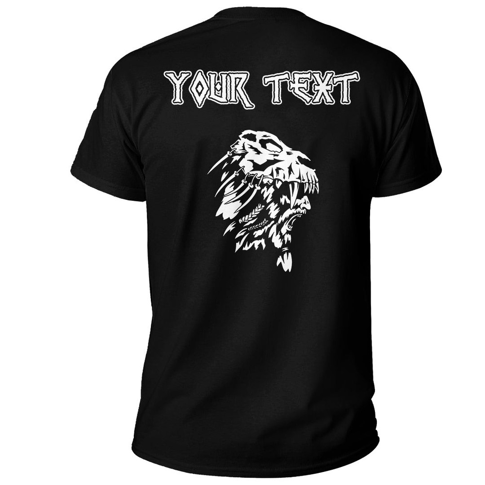 Custom The Shaman In Skull Of An Animal Basic TShirt Viking T Shirt For Men Women