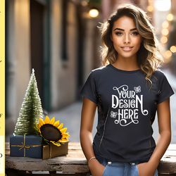 gildan 18000 christmas mockup vol-13