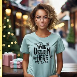 gildan 18000 christmas mockup vol-17