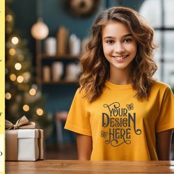 gildan 18000 christmas mockup vol-24