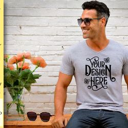 gildan 18000 sweatshirt mockup vol-99