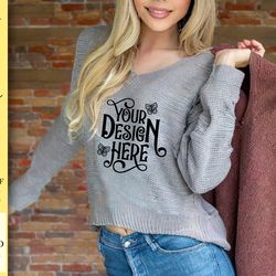 gildan 18000 sweatshirt mockup vol-129