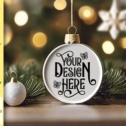 christmas ornament mockup vol-34