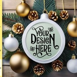 christmas ornament mockup vol-41