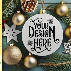 christmas ornament mockup vol-43
