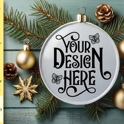 christmas ornament mockup vol-44