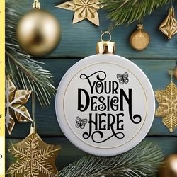 christmas ornament mockup vol-45