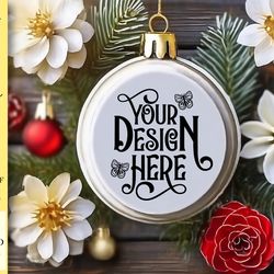 christmas ornament mockup vol-47