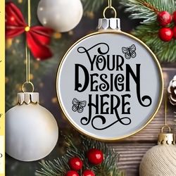 christmas ornament mockup vol-52