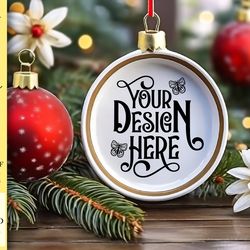 christmas ornament mockup vol-54