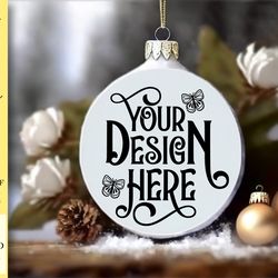 christmas ornament mockup vol-69