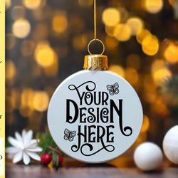 christmas ornament mockup vol-71