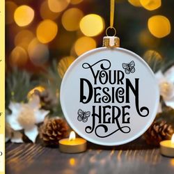 christmas ornament mockup vol-72