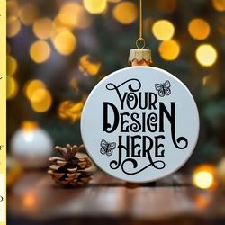 christmas ornament mockup vol-73
