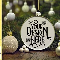 christmas ornament mockup vol-76
